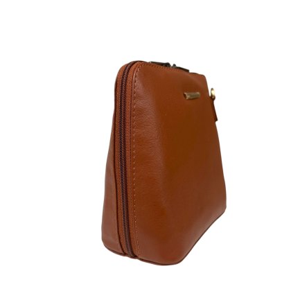 Nova Leathers Toffee Brown Small Dome Bag Nova Leathers Toffee Brown Small Dome Bag