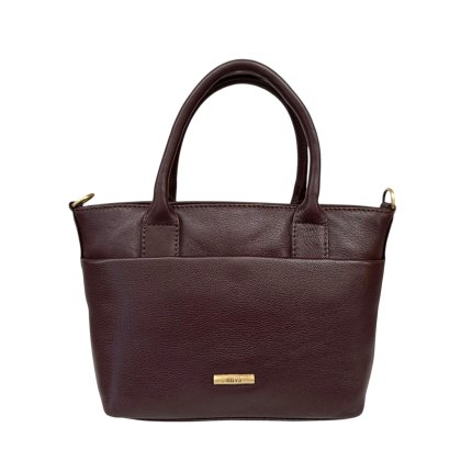 Nova Leathers Hot Chocolate Small Grab Bag Nova Leathers Hot Chocolate Small Grab Bag