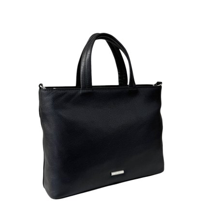 Nova Leathers Black Medium Square Grab Bag Nova Leathers Black Medium Square Grab Bag