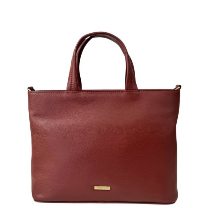 Nova Leathers Tan Medium Square Grab Bag