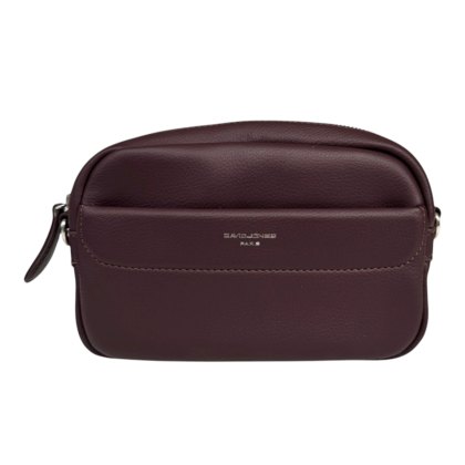 David Jones Dark Bordeaux Small Camera Bag David Jones Dark Bordeaux Small Camera Bag