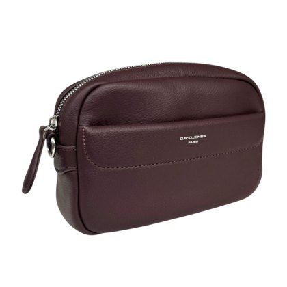 David Jones Dark Bordeaux Small Camera Bag David Jones Dark Bordeaux Small Camera Bag