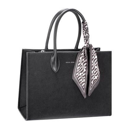 David Jones Black Smart Tote Bag David Jones Black Smart Tote Bag