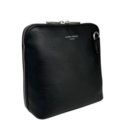 David Jones Black Zip Top Dome Bag David Jones Black Zip Top Dome Bag