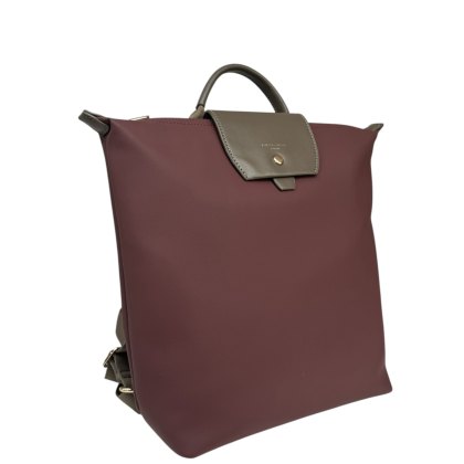 David Jones Windsor Wine Tab Over Backpack David Jones Windsor Wine Tab Over Backpack