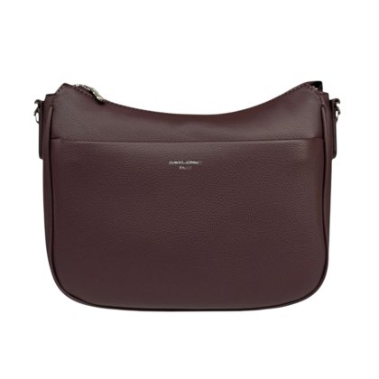David Jones Dark Bordeaux Simple Shoulder Bag David Jones Dark Bordeaux Simple Shoulder Bag