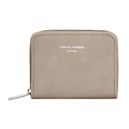 David Jones Warm Grey Sand Small Purse David Jones Warm Grey Sand Small Purse