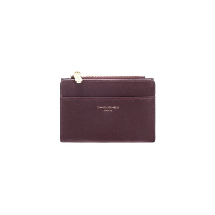 David Jones Dark Bordeaux Soft Touch Small Purse David Jones Dark Bordeaux Soft Touch Small Purse