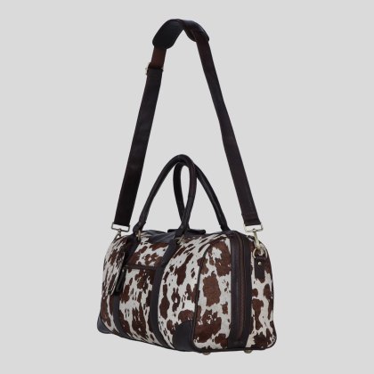Ashwood Leather Holdall Brown Natural Hairon Ashwood Leather Holdall Brown Natural Hairon