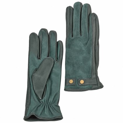 Ashwood Leather Suede & Leather Green Gloves Ashwood Leather Suede & Leather Green Gloves
