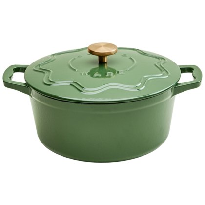 Judge Cast Iron 26cm Casserole Green Judge Cast Iron 26cm Casserole Green