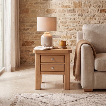 Hamilton Oak Lamp Table Hamilton Oak Lamp Table