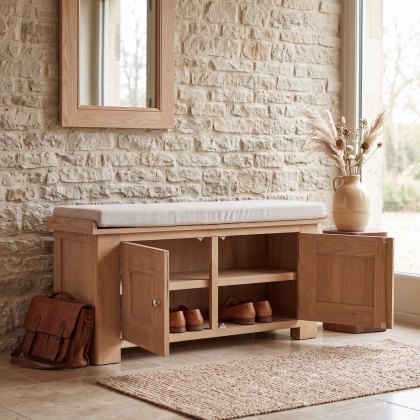Hamilton Oak Hall Bench Hamilton Oak Hall Bench