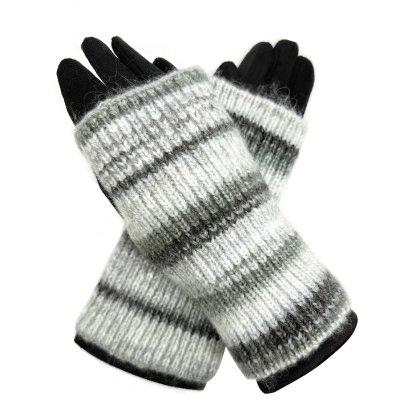 A & B 2in1 Gloves with Removable Fingerless Layer Assorted