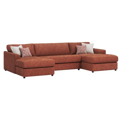 Hazel Large Double Chaise End Sofa