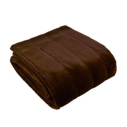 Paoletti Empress Throw Brown