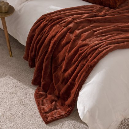 Paoletti Empress Throw Rust