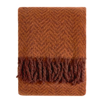 Furn Tweedie Throw Cinnamon Furn Tweedie Throw Cinnamon