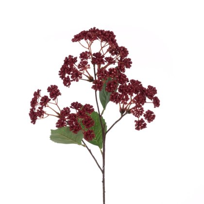 Floralsilk Burgundy Rice Flower Spray Floralsilk Burgundy Rice Flower Spray