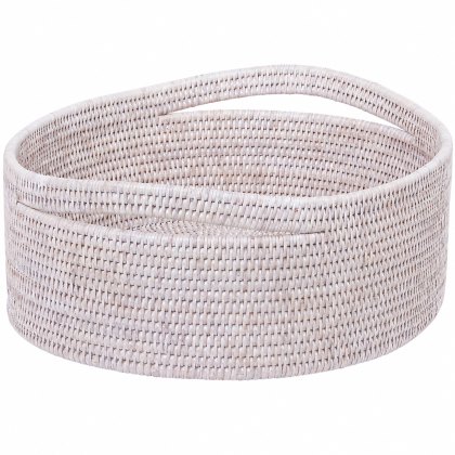 Lows Artisan Weave Oval Storage Box