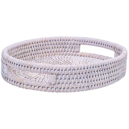 Lows Rattan Coastal Oval Bath Tray
