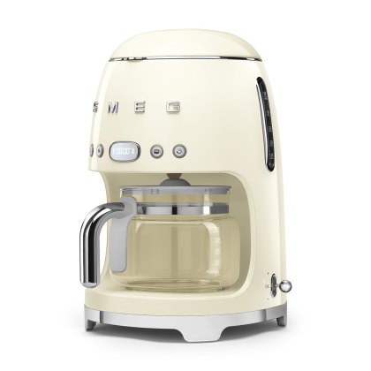 Smeg Drip Coffee Machine Cream