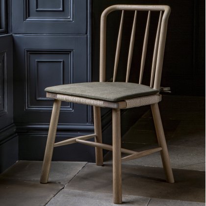 Anderson Grey Oiled Spindle Back Chair Anderson Grey Oiled Spindle Back Chair