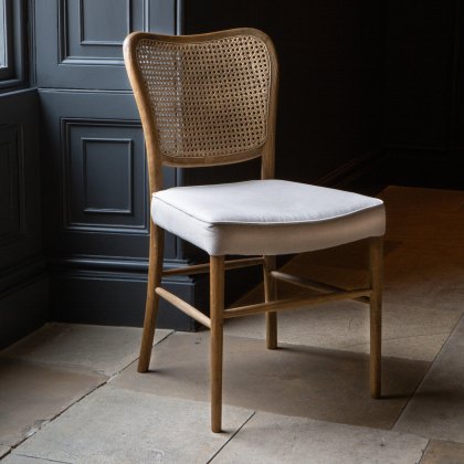 Anouk Rattan Back Dining Chair Anouk Rattan Back Dining Chair