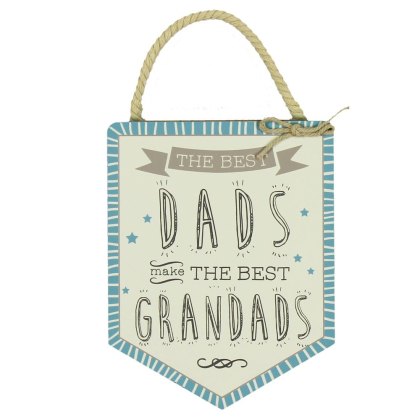 Best Grandads Pendant Plaque