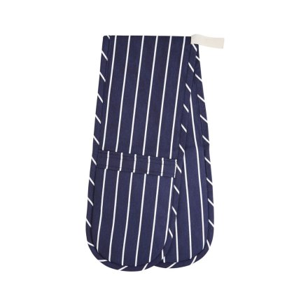 KitchenCraft Butchers Stripe Double Oven Glove