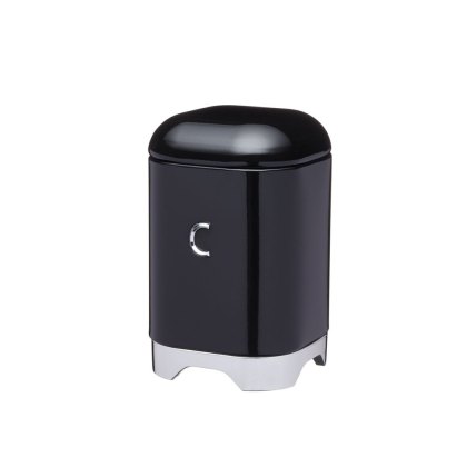 Lovello Black Coffee Canister