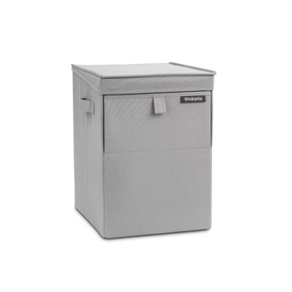 Brabantia Grey 35L Stackable Laundry Box Brabantia Grey 35L Stackable Laundry Box