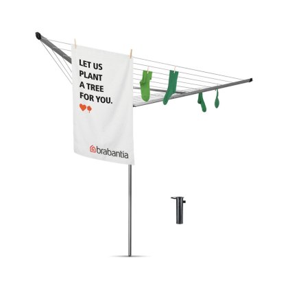 Brabantia Essential Compact Rotary Airer 30 Metres Brabantia Essential Compact Rotary Airer 30 Metres