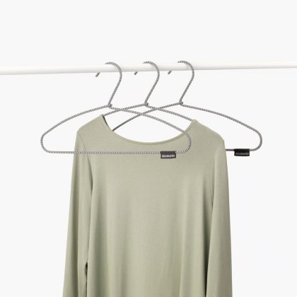 Brabantia Set of 3 Soft Touch Clothes Hangers