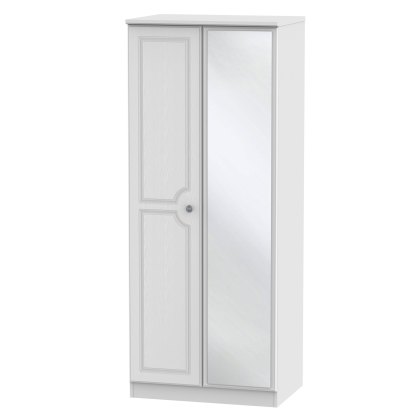 Pembridge 2ft6' Mirrored Wardrobe