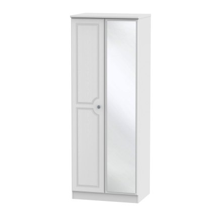 Pembridge Tall 2ft 6' Mirrored Wardrobe