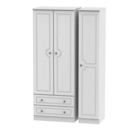Pembridge Tall Triple 2 Drawer Wardrobe