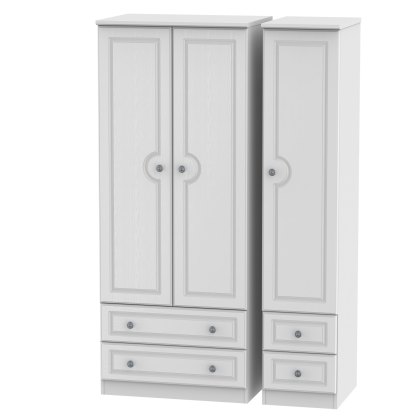 Pembridge Triple 2 Drawer + Drawer Wardrobes