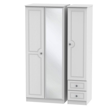 Pembridge Triple Mirrored & Drawer Wardrobes