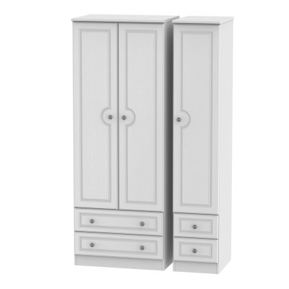 Pembridge Tall Triple 2 Drawer+Tall Drawer Wardrobe