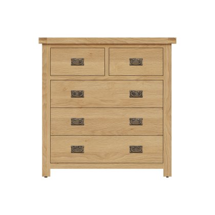 Norfolk Oak 2 Over 3 Chest of Drawers