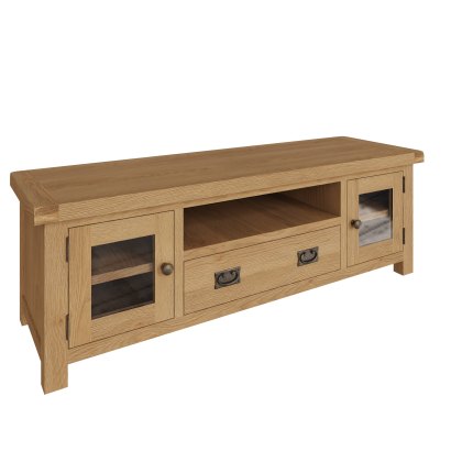 Norfolk Oak Large TV Unit