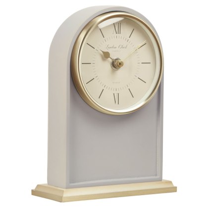 Ivy Grey Mantel Clock