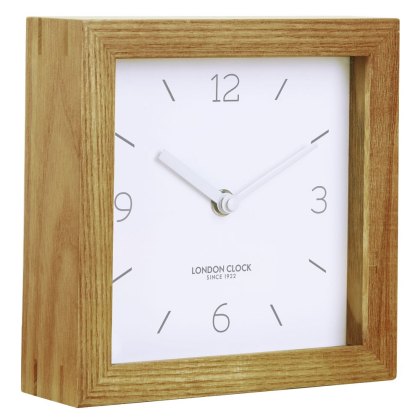 TID Wooden Mantel Clock