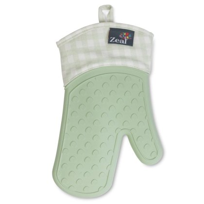 Zeal Silicone Sage Green Single Oven Glove