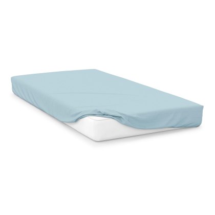 Belledorm Blue Brushed Cotton Sheet