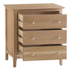 Coastal 3 Drawer Chest