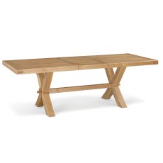 Fairford Cross Leg Extending Dining Table Fairford Cross Leg Extending Dining Table