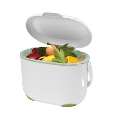 Addis New Compost Caddy White