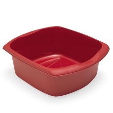 Addis Roasted Red 9.5L Rectangular Washing Up Bowl Addis Roasted Red 9.5L Rectangular Washing Up Bowl